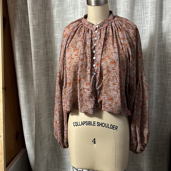 Paisley Print Blouse - Picture 1 of 8